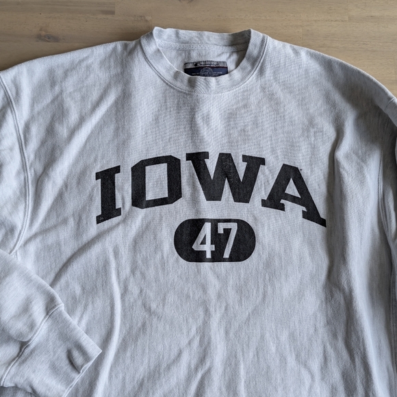 IOWA Champions Vintage Sweatshirt Men's XL - Picture 2 of 6